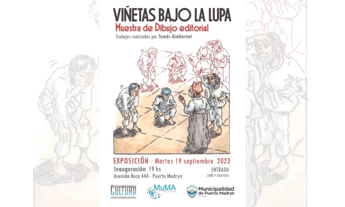 Invitan a una muestra de dibujo editorial en el MUMA
