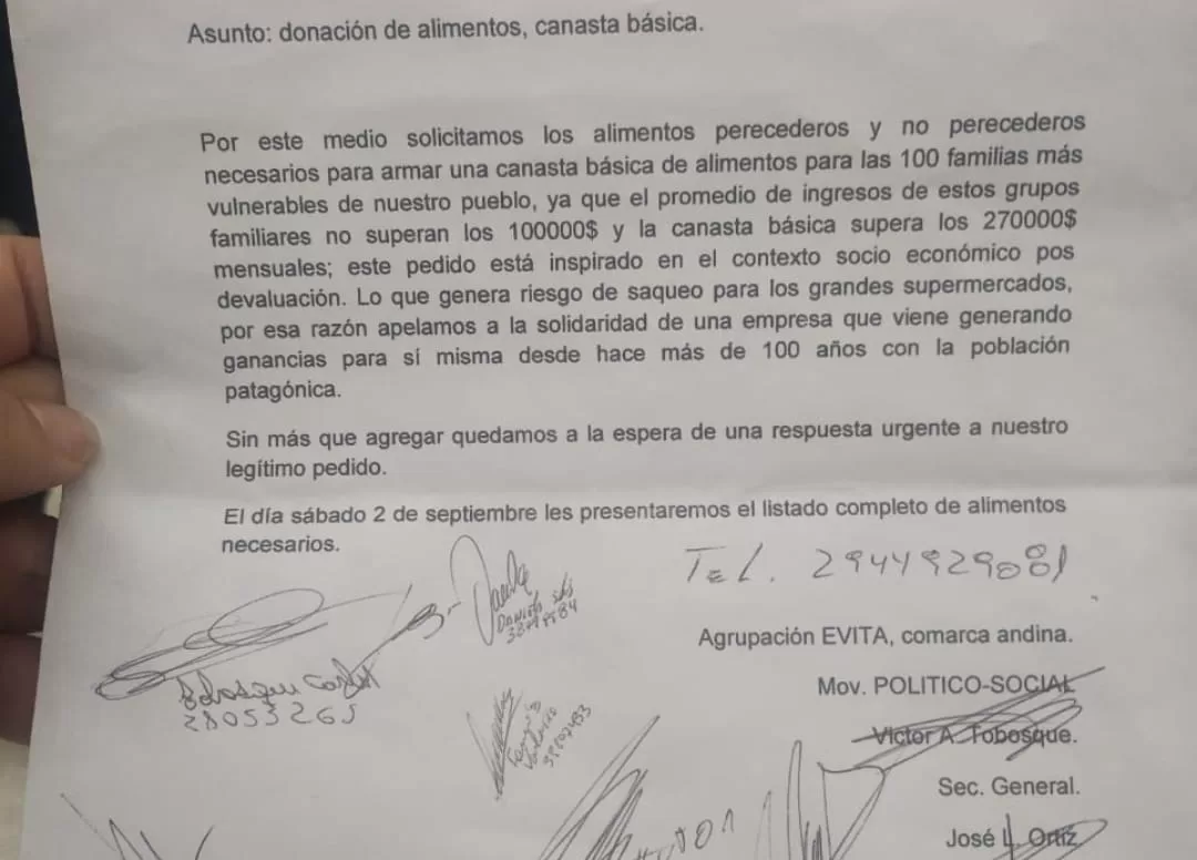 Lago Puelo: advirtieron por saqueos dejando una nota intimidatoria
