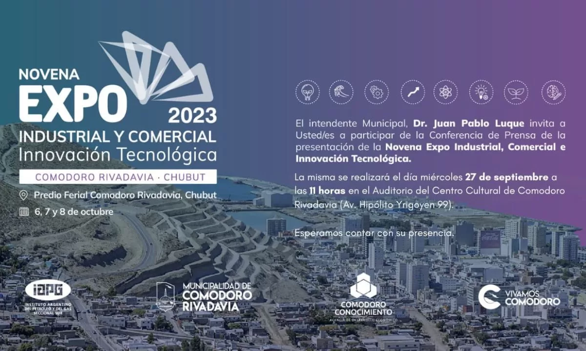 El viernes Comienza la Expo Industrial en Comodoro y podría llegar Sergio Massa