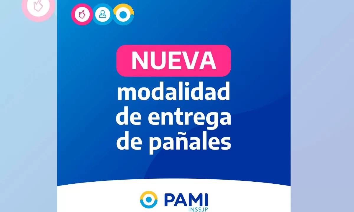 PAMI comenzó a depositar el dinero para la compra de pañales mensuales
