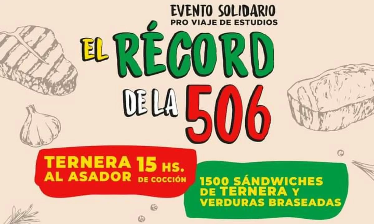 Realizan evento solidario para solventar gastos por viaje de alumnos de las Escuela N°506