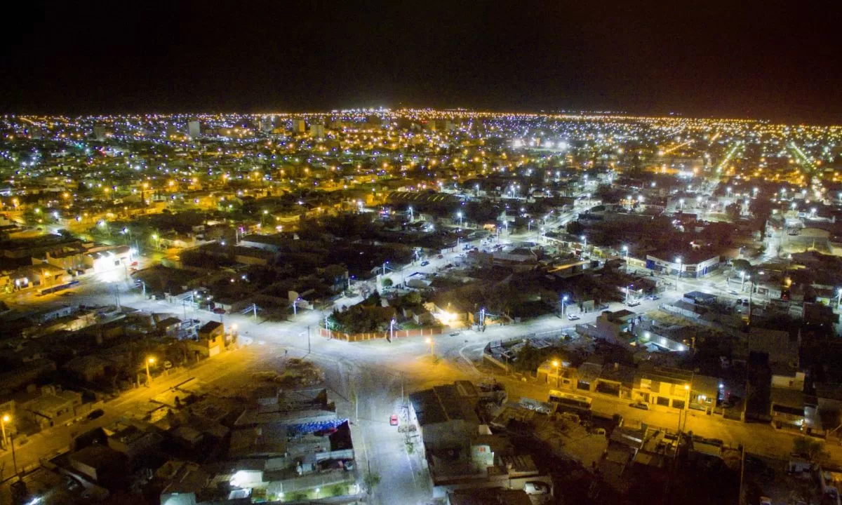 Luminarias led en Santa Mónica: “Estamos contentos por la rápida respuesta de la Cooperativa”