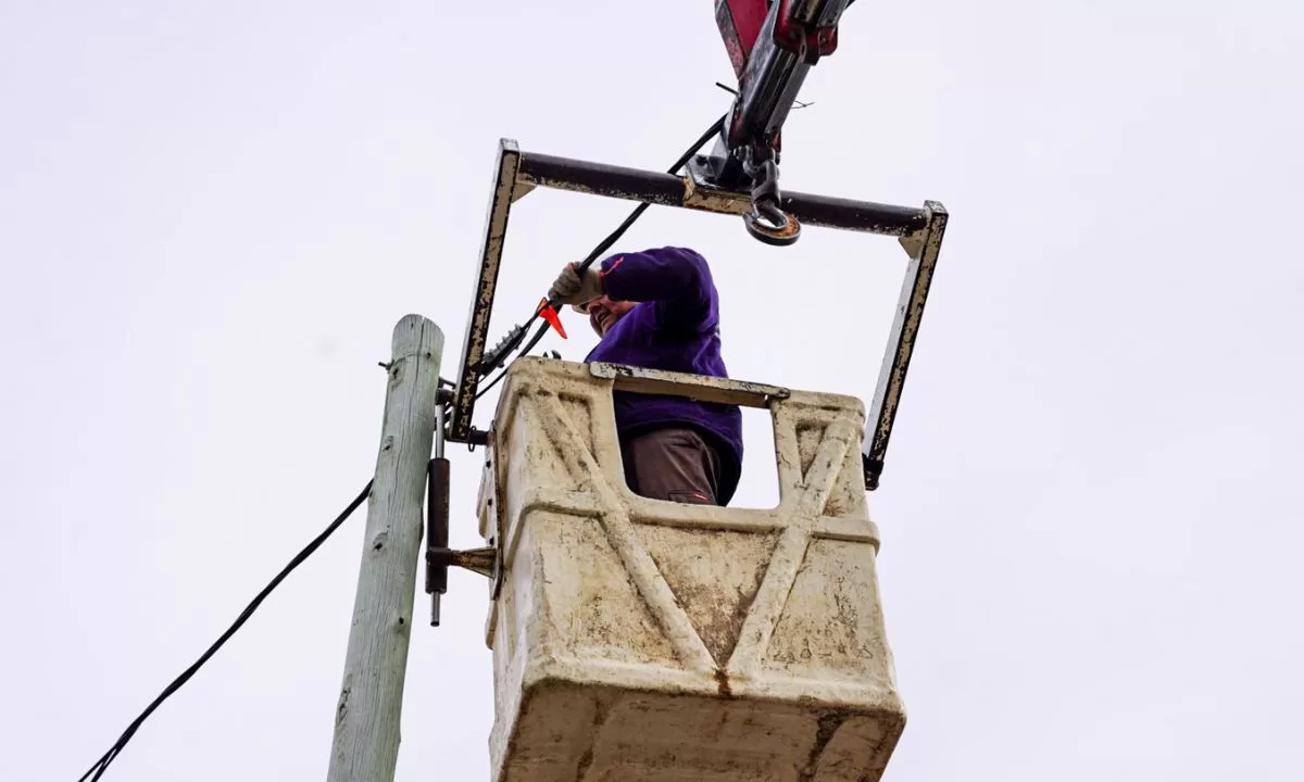 Más robos de cables en Rawson: en los últimos días asciende a casi 300 metros lo sustraído