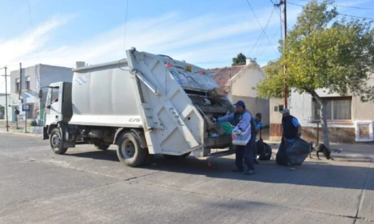 Este martes no hay recolección de residuos en Rawson