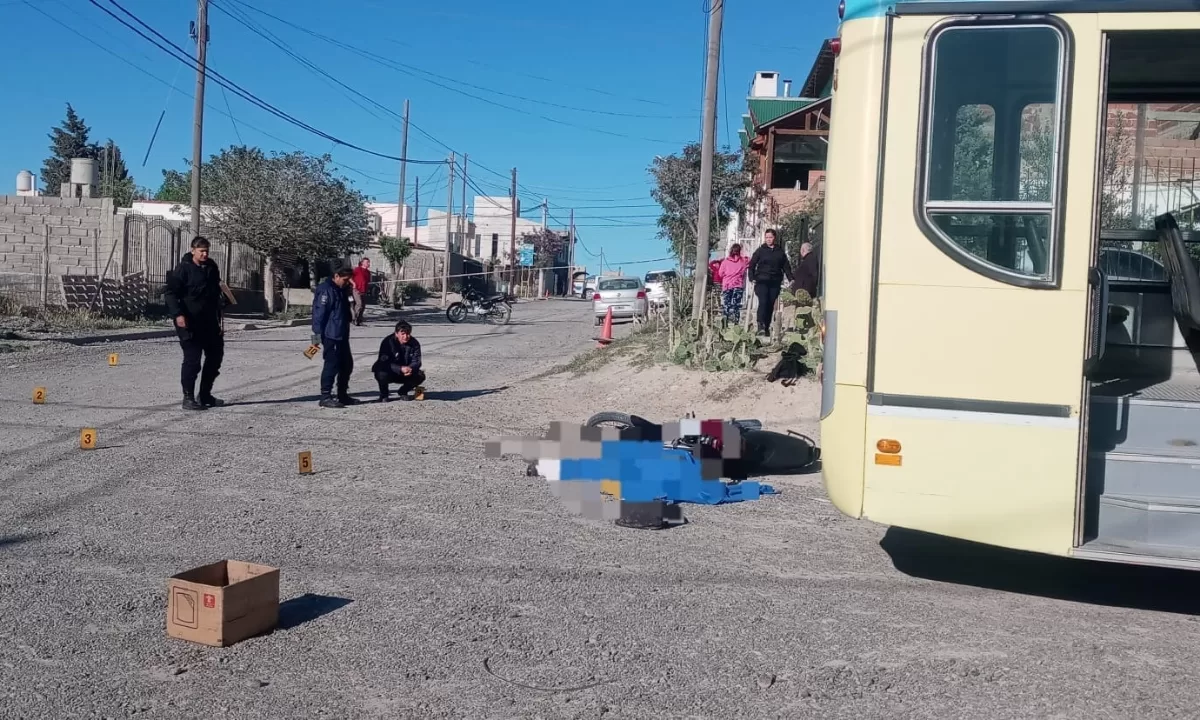 Falleció un joven motociclista en Puerto Madryn