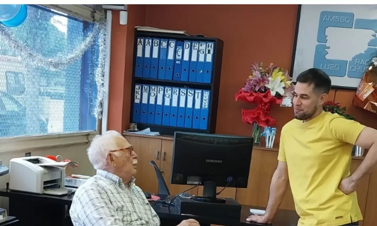 “Yo estuve en el acto de inauguración de La Radio”