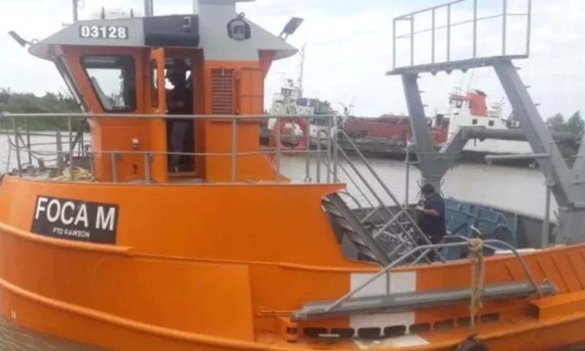 Se hundió un barco pesquero 