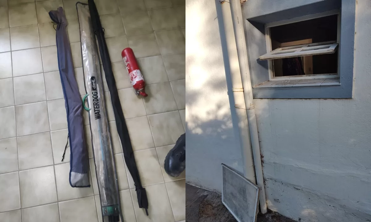 Robaron en una vivienda, pero los detuvieron a las pocas cuadras