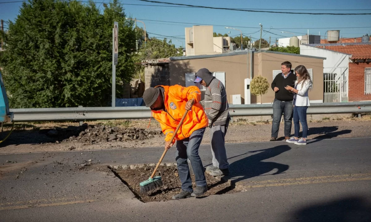 Rawson: trabajaran en conjunto con Vialidad para la reparación del puente Néstor Kirchner