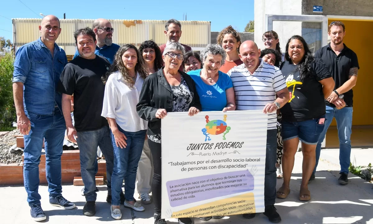 Sastre visitó la Asociación Civil «Juntos Podemos»