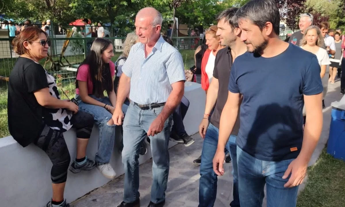 Merino participó de la Fiesta de la Cereza