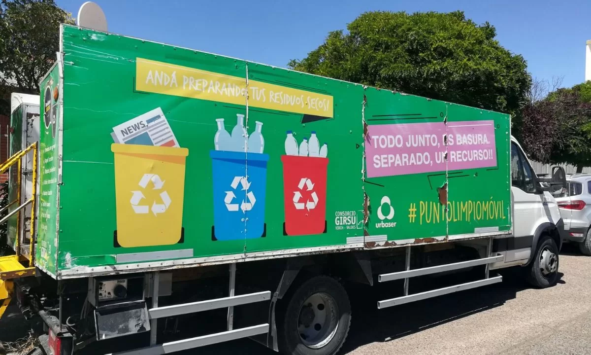 Ecocanje: el camión del GIRSU estará este sábado en Trelew
