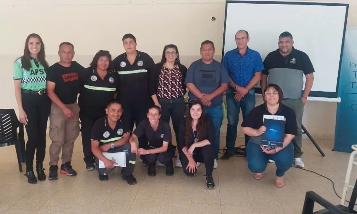 El área de Tránsito de Rawson participó de la presentación del Programa Inclusivo de Alfabetización para adultos
