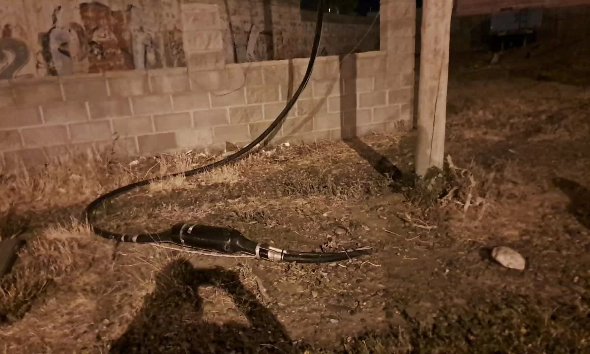 Dos detenidos por sustraer cables en Comodoro Rivadavia
