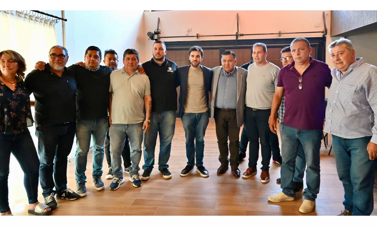 Torres se reunió con distintos gremios de la provincia en el marco de la «Ley Ómnibus»