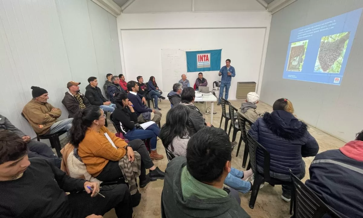 Se dictó un taller de manejo fitosanitario y de colmenas