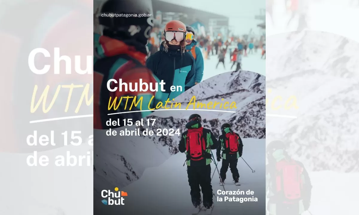 Chubut promocionará su oferta turística en prestigiosa feria internacional de Brasil