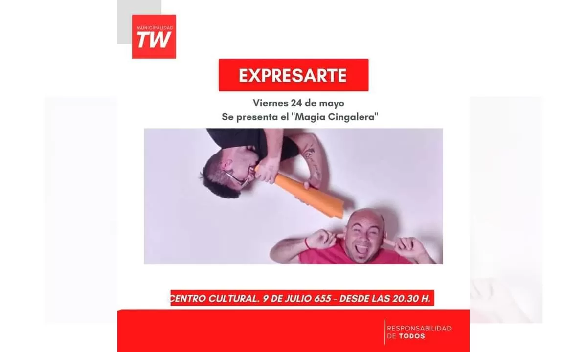Magia «Cingalera» se presenta en ExpresArte