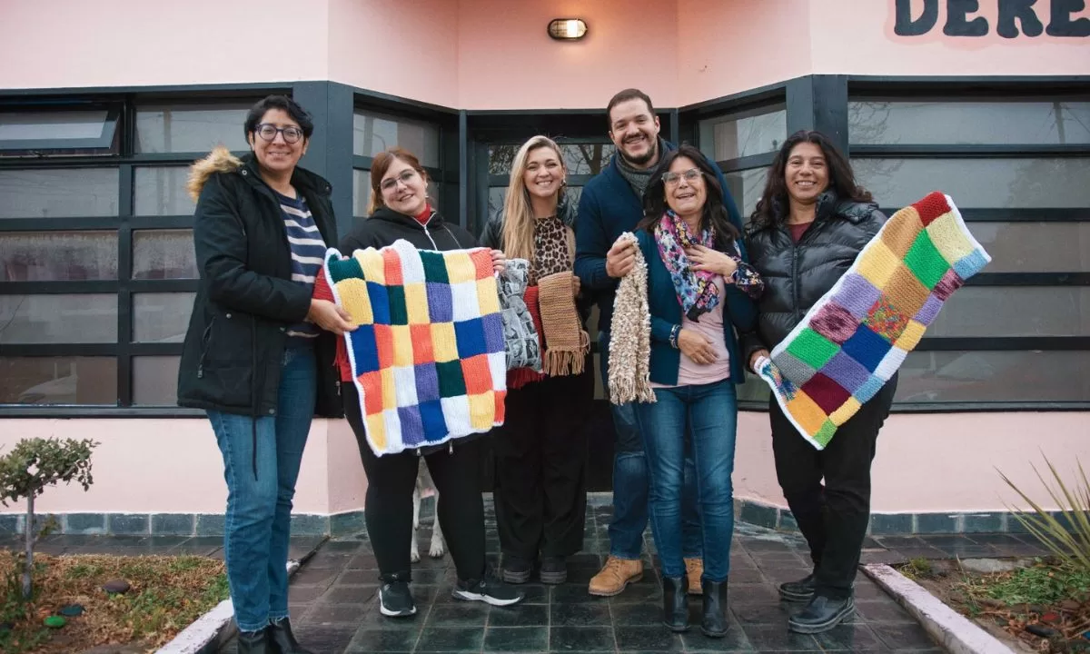 El Servicio de Protección de Derechos de Rawson proyecta un espacio recreativo en su patio