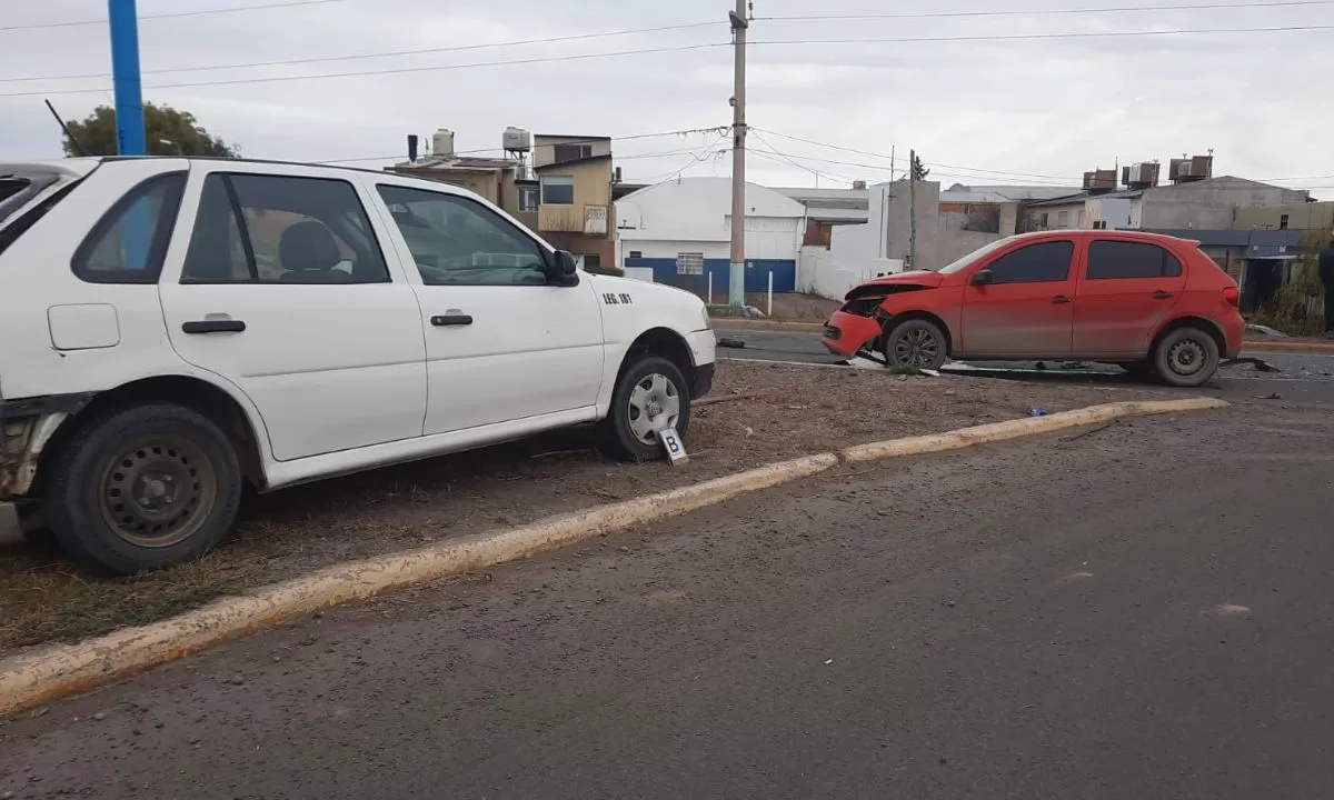 Conductor lesionado en un choque