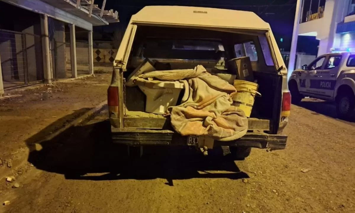  Intentaban sustraer materiales de una obra en construcción, pero los detuvieron