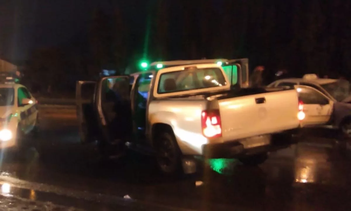 Grave accidente de tránsito en el acceso sur a Trelew