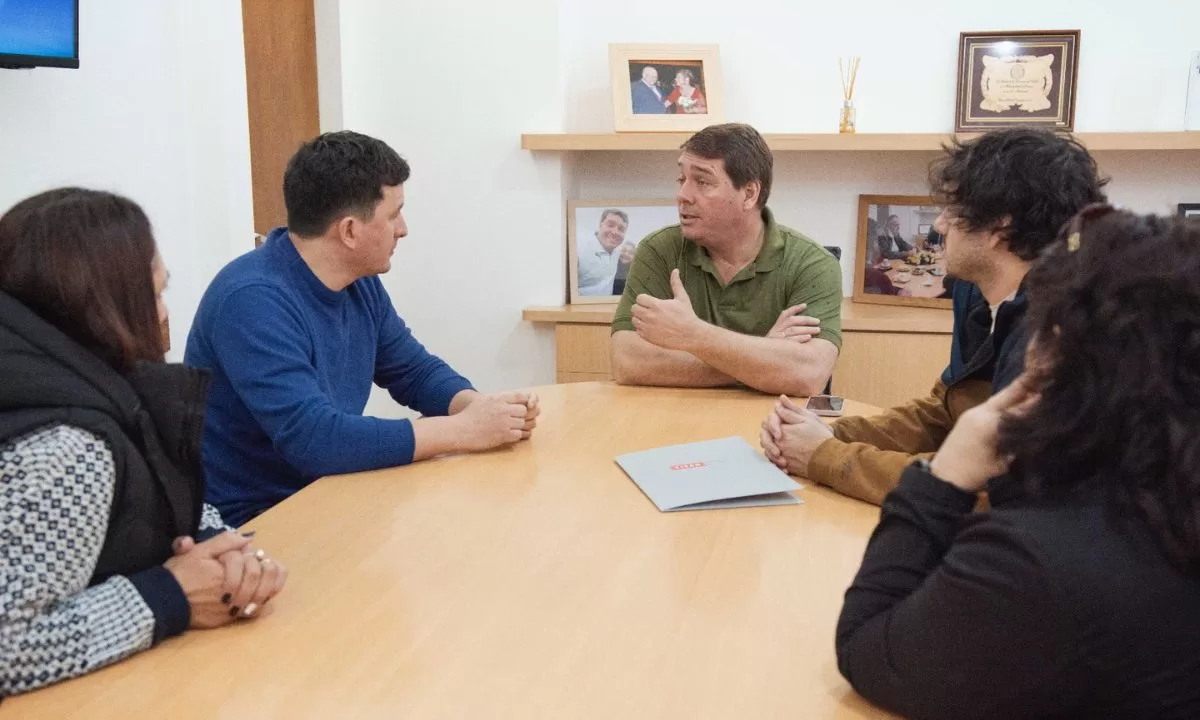 Biss se reunió con el Secretario General de APOC para articular acciones