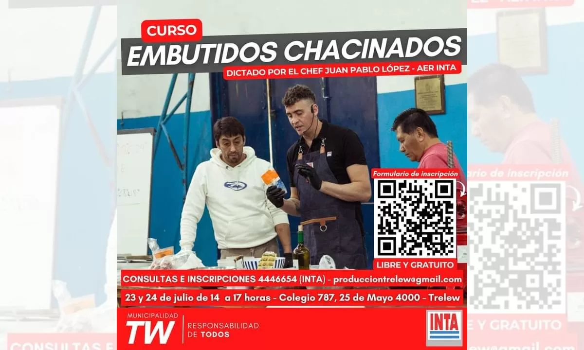 Curso de chacinados y embutidos caseros