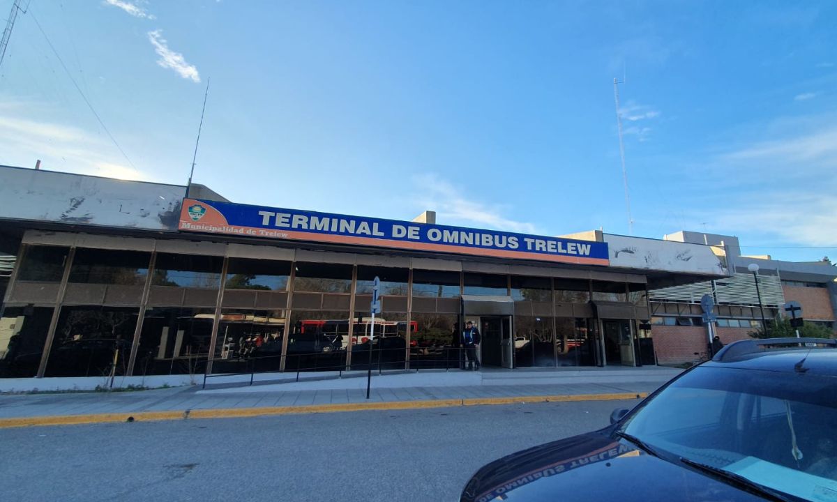 La Terminal de Ómnibus de Trelew registró un leve aumento de pasajeros durante las vacaciones de invierno