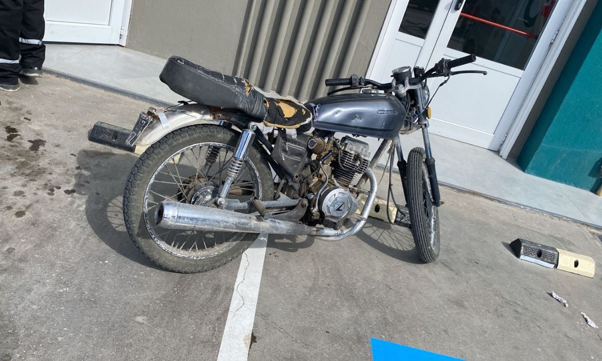 Joven alcoholizado intentó robar una moto y quedó detenido