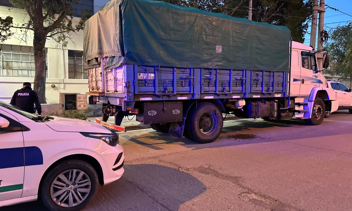 Un detenido por robar un camión en Puerto Madryn