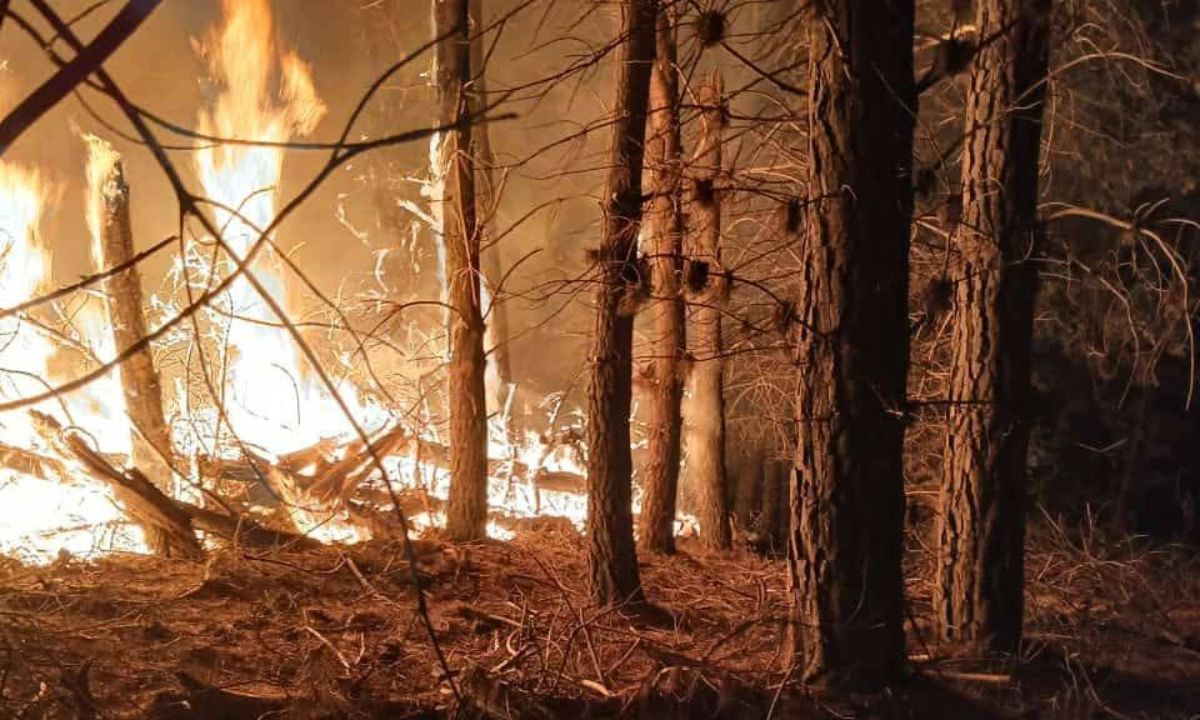 Se declararon seis nuevos focos de incendio cerca de Epuyén