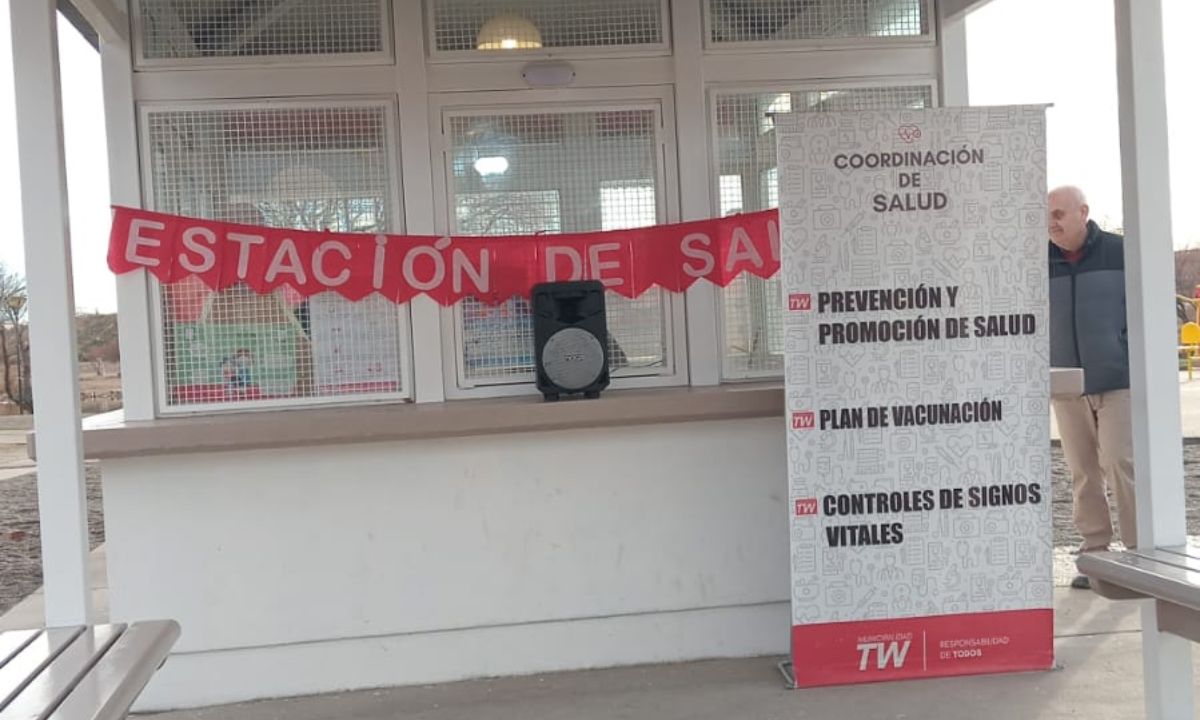 Trelew: Campaña de vacunación y controles de salud en la Laguna Chiquichano