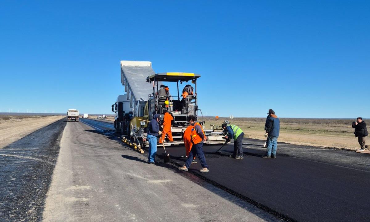 Avanza a buen ritmo la finalización de la Doble Vía Trelew-Puerto Madryn