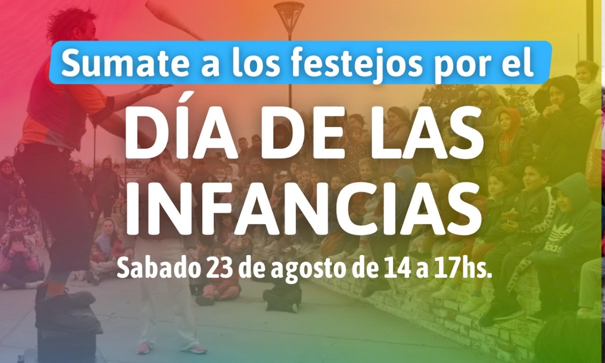 Festejo del Día del Niño se traslada al Gimnasio Municipal N° 1 por pronóstico de viento