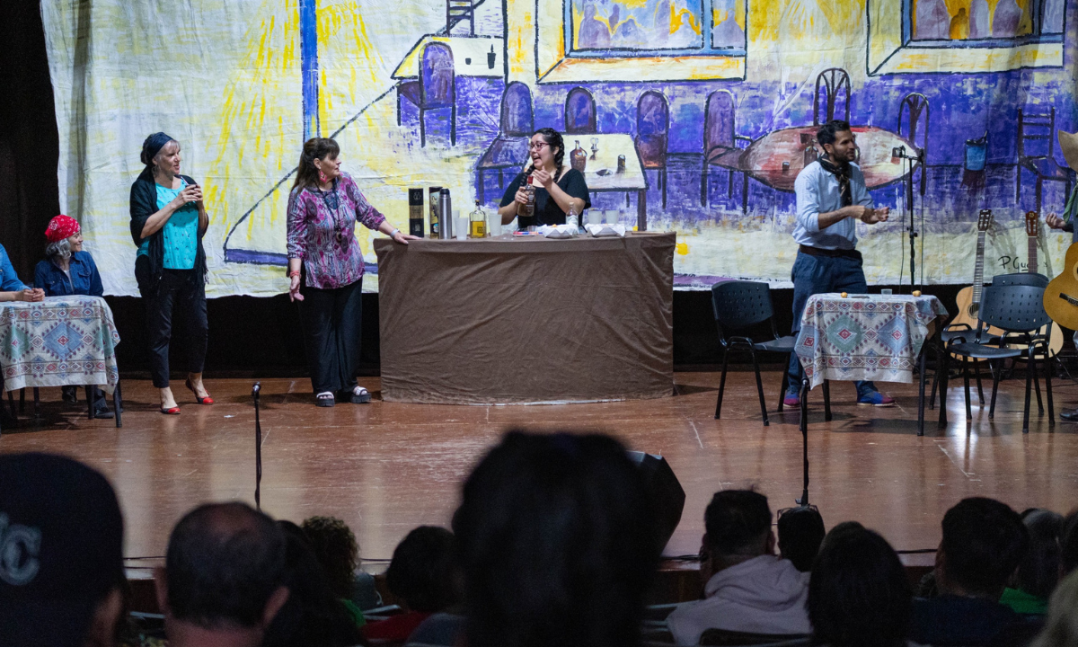 Colmado de público se realizó el encuentro de formación artística vocacional del ISFDA nº 805 en Rawson