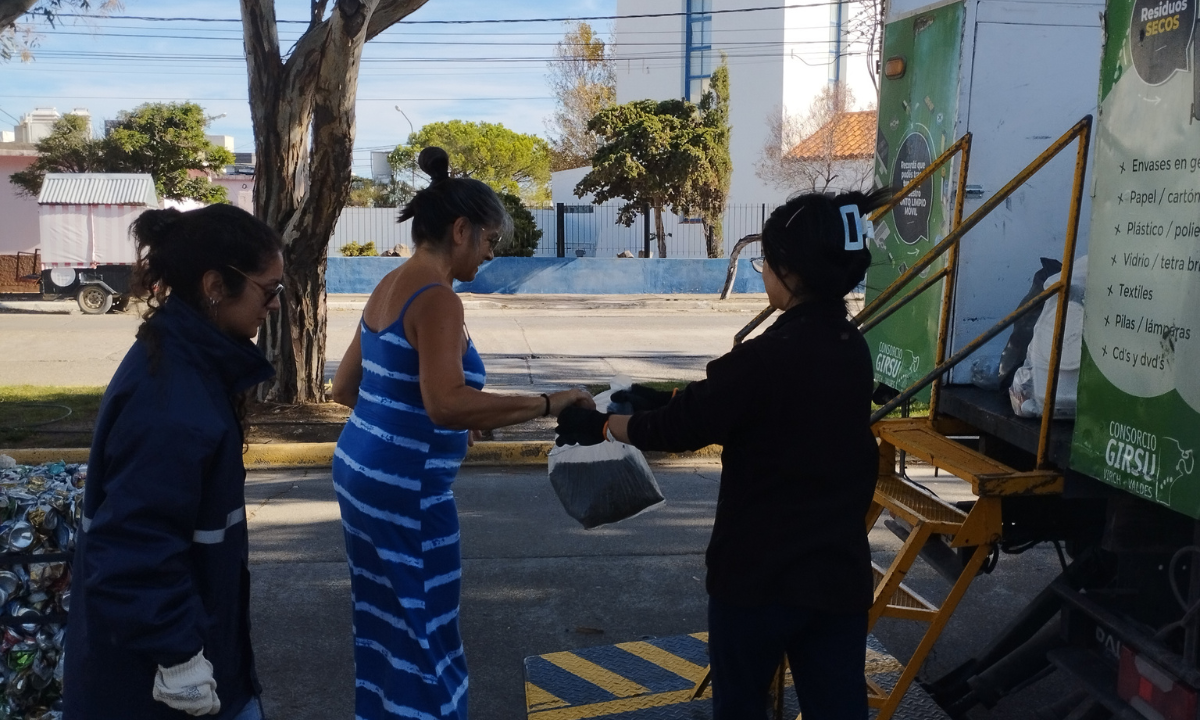 El Punto Limpio Móvil del GIRSU Virch Valdés estará esta semana en Gaiman, Playa Unión, Puerto Madryn y Trelew