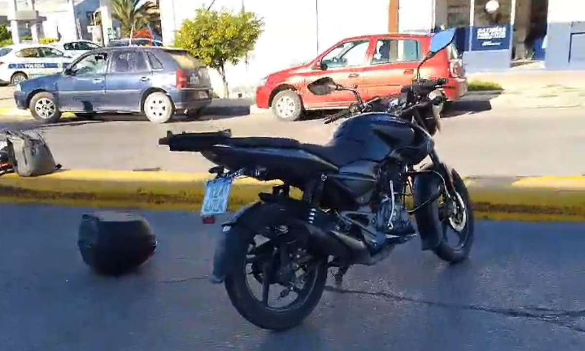 Trelew: una motociclista resultó herida tras un choque con una camioneta