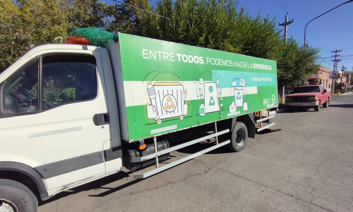 Ecocanje del GIRSU en Gaiman, Playa Unión, Puerto Madryn y Trelew