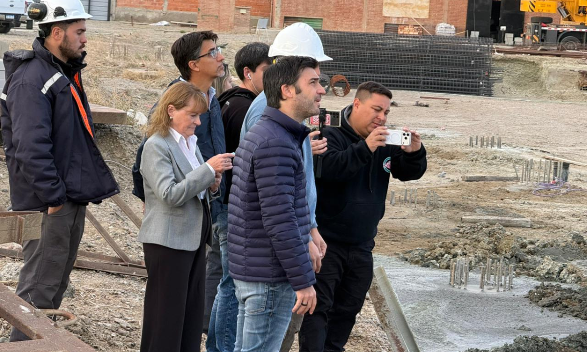 Torres destacó el avance del astillero en Comodoro: “Va a generar más de 300 puestos de trabajo”