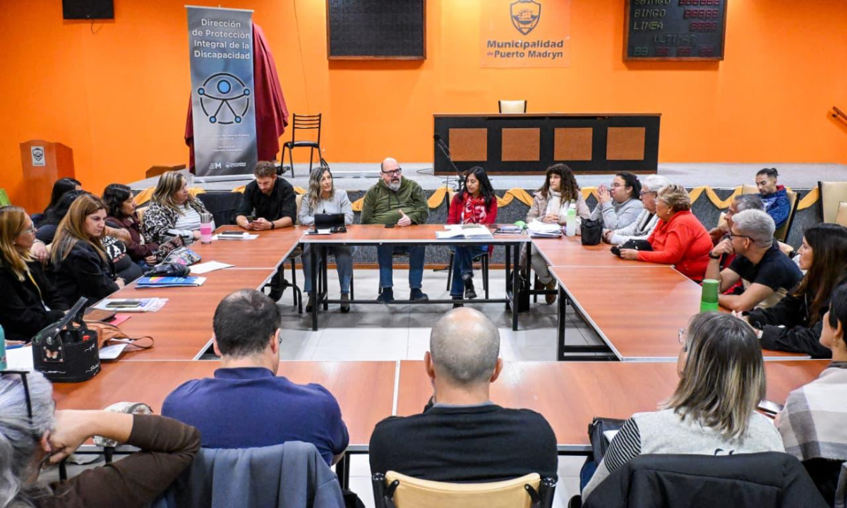 Xenia Gabella y Camila Escribano presiden el Consejo Municipal de Discapacidad de Puerto Madryn