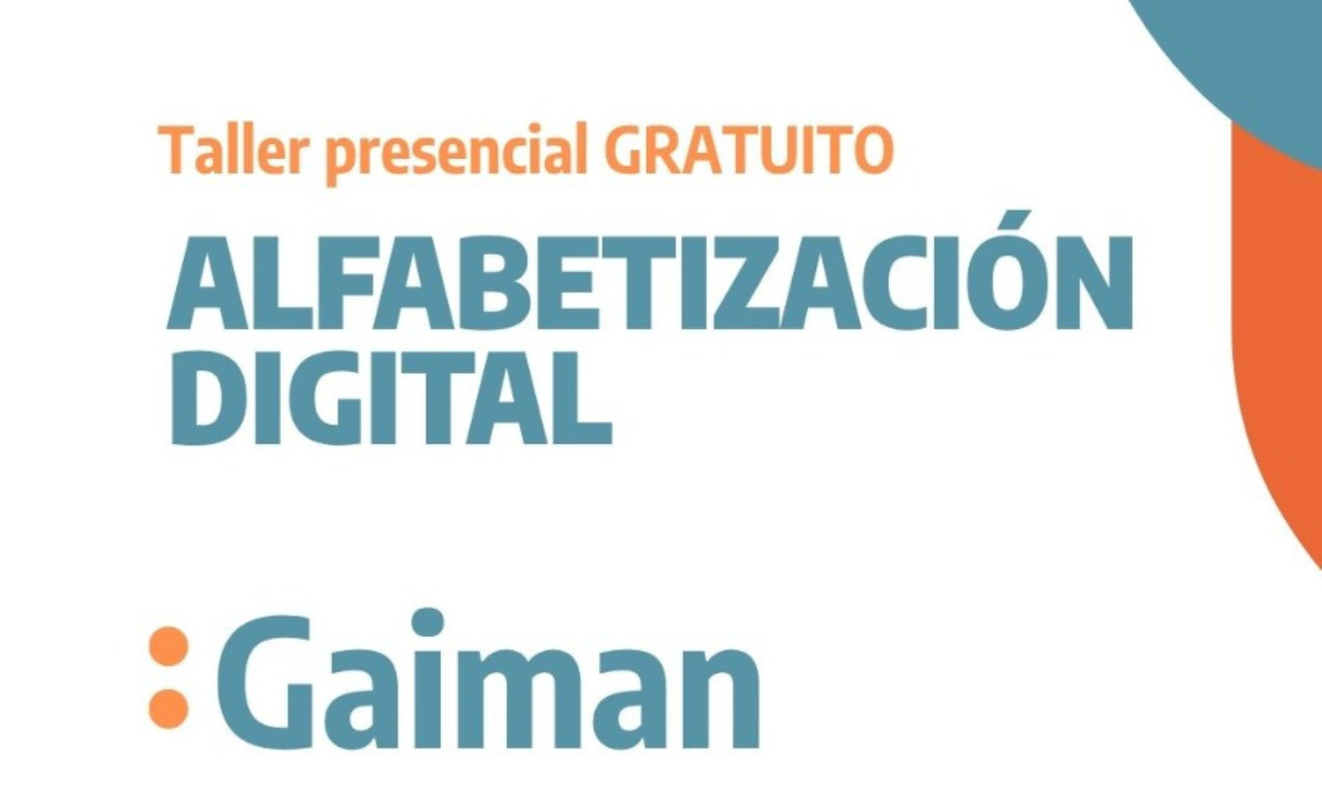 Gaiman será sede de un taller gratuito de alfabetización digital para afiliados del ISSyS