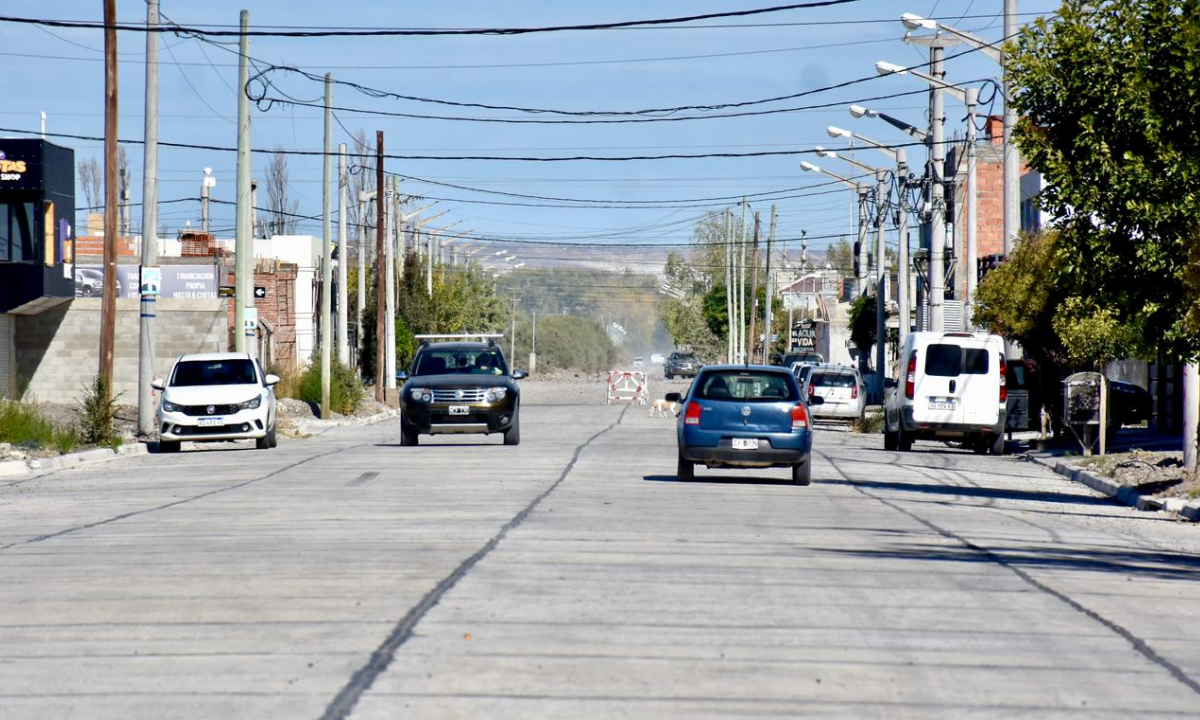 El Municipio de Trelew habilitó la circulación en la calle López y Planes