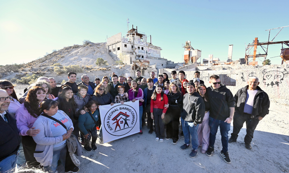 Tras la demolición de la calera, la Provincia construirá una subcomisaría y espacios comunitarios