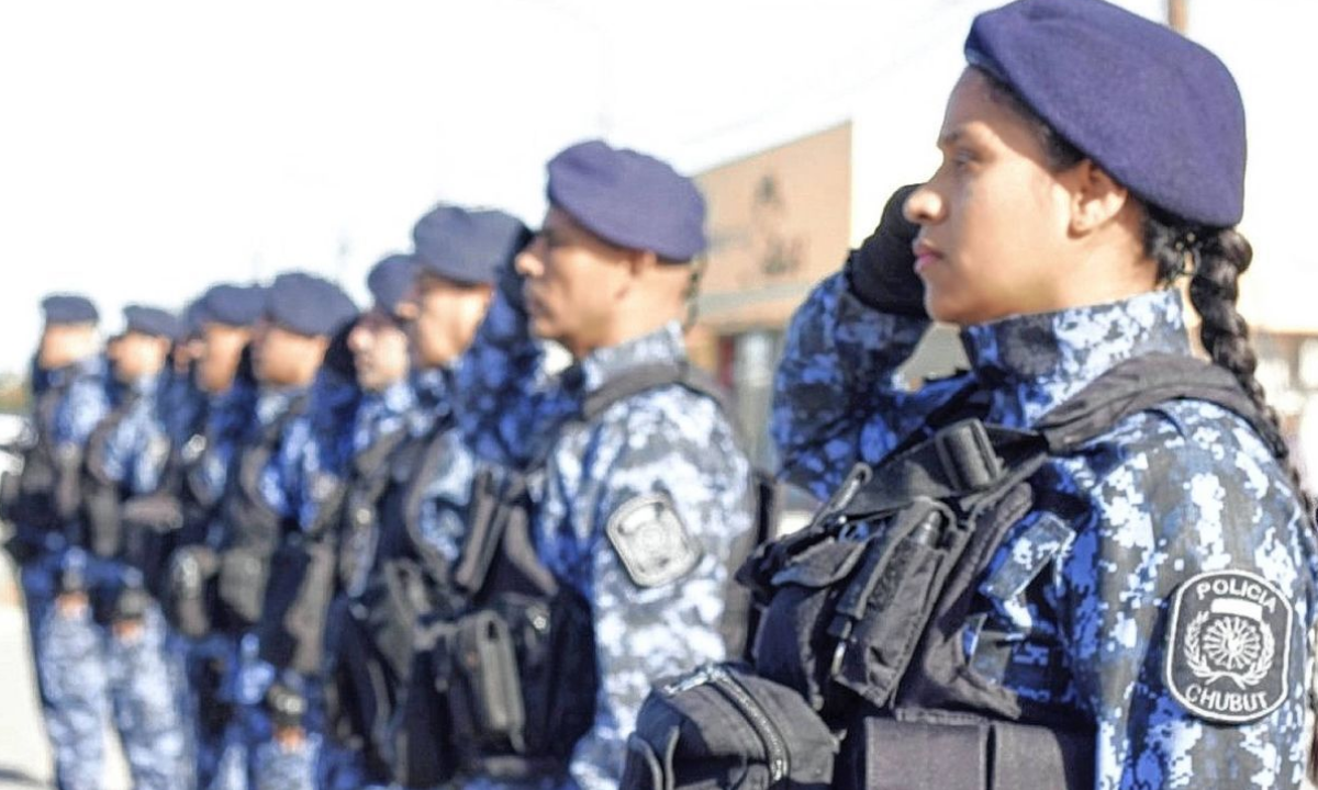 Finalizó el curso de Infantería de la Policía del Chubut: destacan la formación y el compromiso voluntario