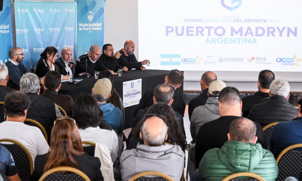 Puerto Madryn es candidata oficial a ser Ciudad Americana del Deporte