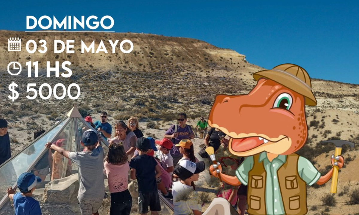 Gaiman invita a vivir la experiencia “Paleontólogo por un día” en Bryn Gwyn