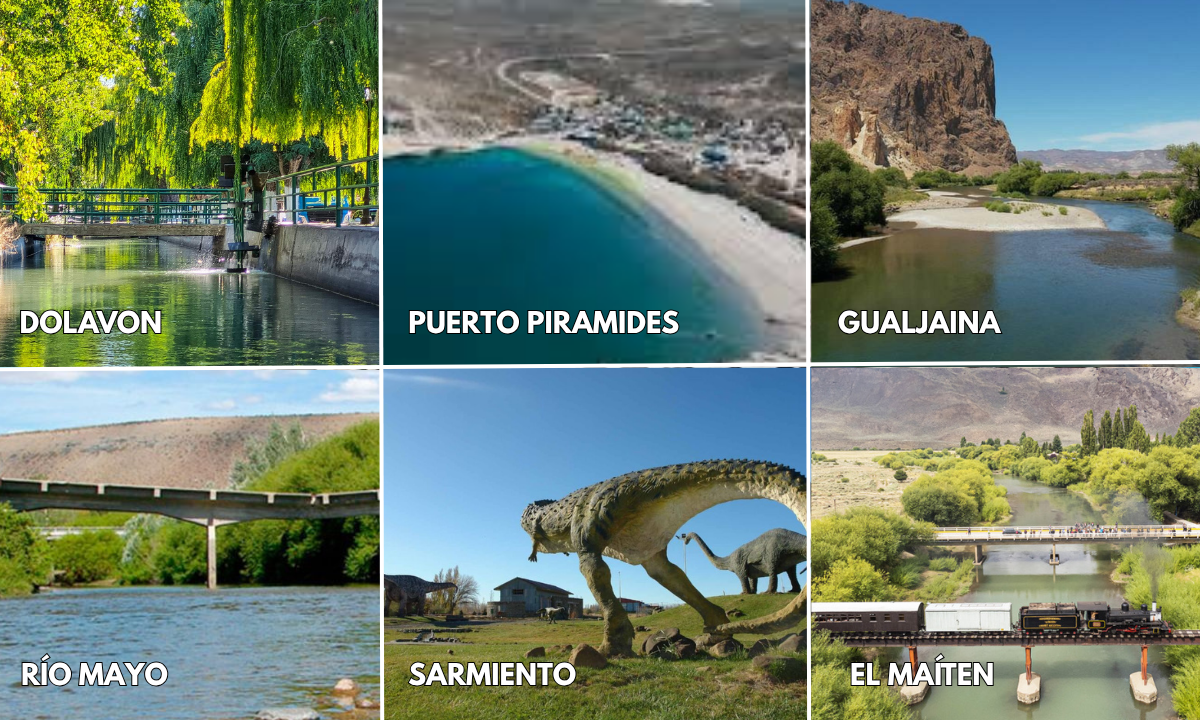 Chubut presentó seis localidades para competir entre los mejores pueblos turísticos del mundo