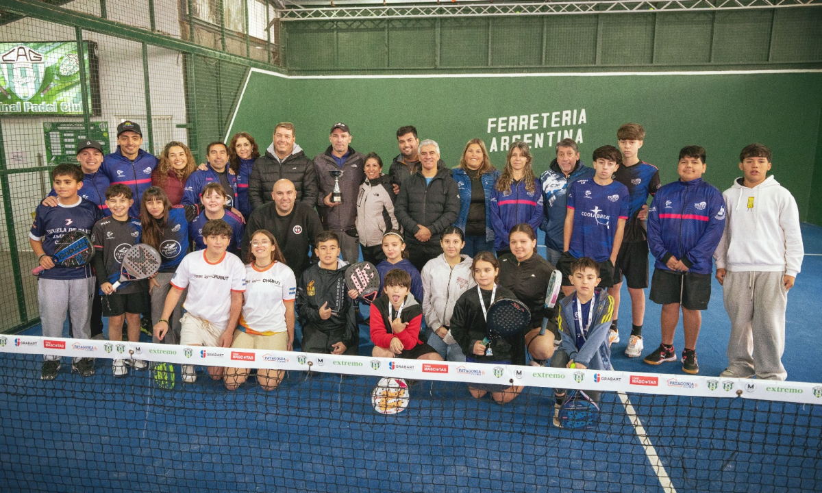 Rawson es sede del Torneo Clasificatorio Provincial de Pádel de Menores