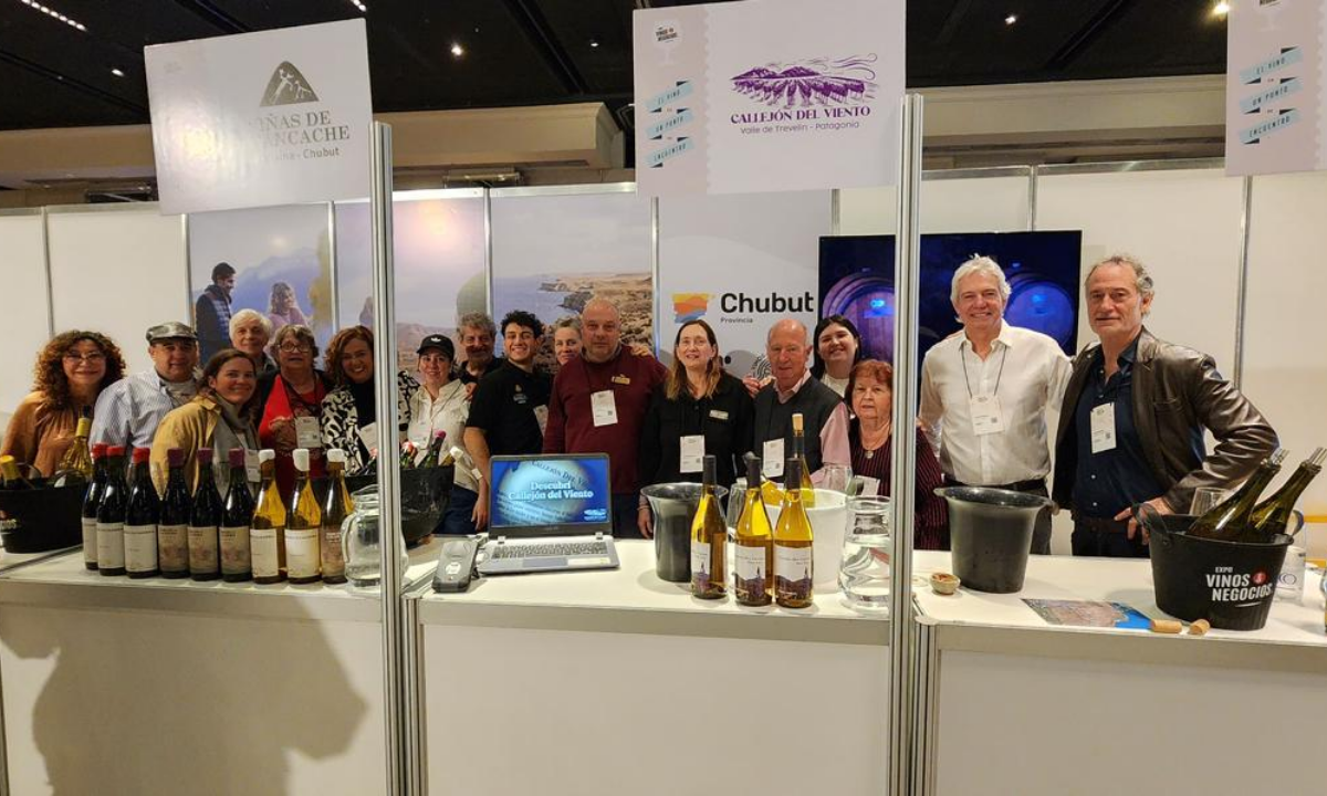 Destacada participación de Chubut en la Expo Vinos & Negocios 2026